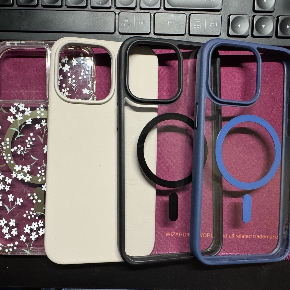 iPhone 15 Pro Max Cases (4 Count) and Screen Protectors (3 Count)